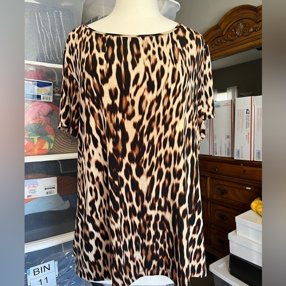 Animal Print Top